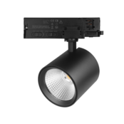 3-fase rail spot - ZWART - instelbaar - 10W/20W/30W 38° - JASMIN - 2700/3000/4000K