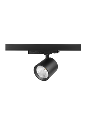 3-fase rail spot - ZWART - instelbaar - 10W/20W/30W 38° - JASMIN - 2700/3000/4000K