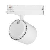 3-fase rail spot - WIT -  instelbaar - 10W/20W/30W 38° - JASMIN - 2700/3000/4000K
