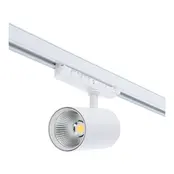 3-fase rail spot - WIT -  instelbaar - 10W/20W/30W 38° - ROSA - 2700/3000/4000K