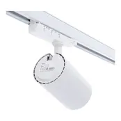 3-fase rail spot voor SLAGER - BAKKER - VISWINKEL - WIT -  instelbaar - 10W/20W/30W 38° - ROSA RETAIL FOOD - 2700/3000/4000K