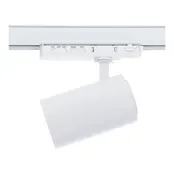 3-fase rail spot voor SLAGER - BAKKER - VISWINKEL - WIT -  instelbaar - 10W/20W/30W 38° - ROSA RETAIL FOOD - 2700/3000/4000K