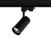 3-fase rail spot - ZWART - 20W 38° - ELA retail - 4000K