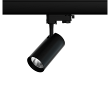 3-fase rail spot - ZWART - 20W 38° - ELA retail - 4000K