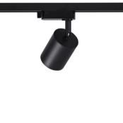 Dimbare 3-fase rail spot - ZWART - 10W 55° - PANDO