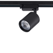 Dimbare 3-fase rail spot - ZWART - 10W 55° - PANDO