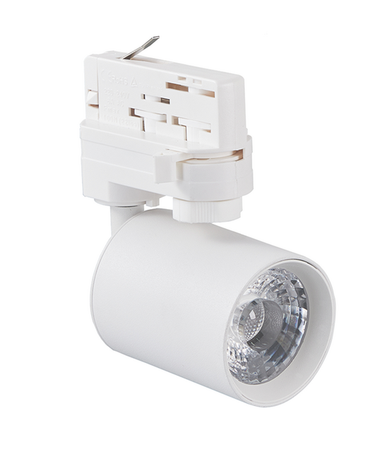 Dimbare 3-fase rail spot - WIT - 10W 55° - PANDO