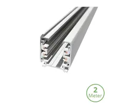 3-fase track rail - 2 meter - wit