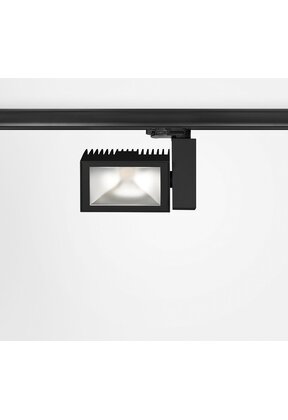 3-fase rail wallwasher spot - ZWART - 32W 70° - VELA WALLWASHER