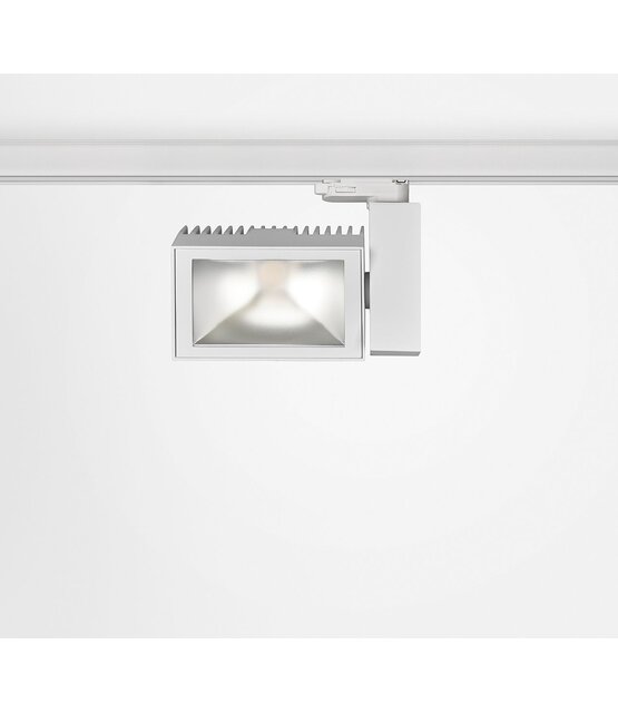 3-fase rail wallwasher spot - WIT - 32W 70° - VELA WALLWASHER