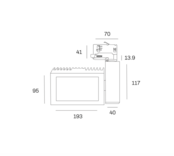 3-fase rail wallwasher spot - WIT - 32W 70° - VELA WALLWASHER