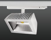 3-fase rail wallwasher spot - WIT - 32W 70° - OLLIE WALLWASHER