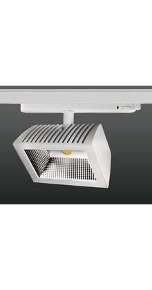 3-fase rail wallwasher spot - WIT - 32W 70° - OLLIE WALLWASHER