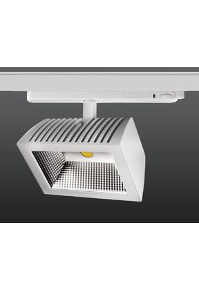 3-fase rail wallwasher spot - WIT - 32W 70° - OLLIE WALLWASHER