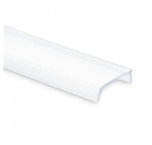 2 meter Losse LED profiel afdekking - Opaal / melkwit - SLIM308 - SLIMSTUC300
