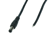 Male DC verlengkabel 100cm - Posdc-T-P25S-1.0