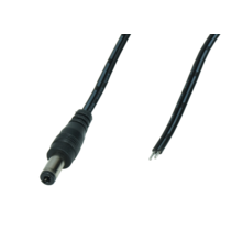 Male DC verlengkabel 100cm - Posdc-T-P25S-1.0