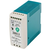DIN Rail LED voeding 40 watt 24 volt 1,70 Ampère - IP20 - MDIN40W24