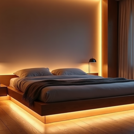 LED verlichting voor bedden