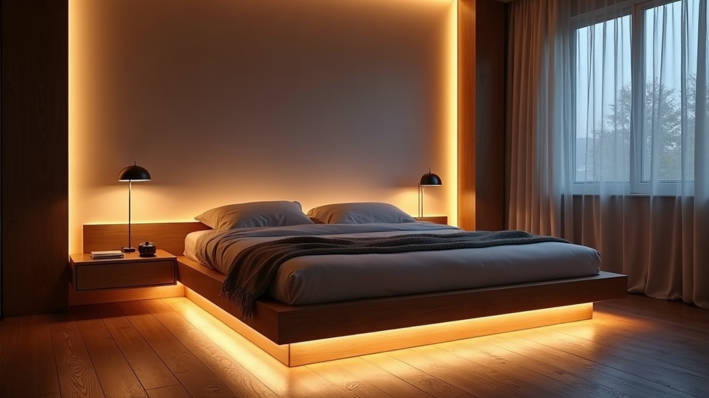 LED verlichting voor bedden