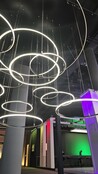 Buigbaar Twisted LED profiel met dubbele opaal klikafdekking 2 meter - F12ALU 360 DUO - 20 mm