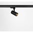 Mini LED spots railverlichting - Luksus LED METEORA-S mini Track Spot RGBCCT 2700K/3000K - gouden binnenring