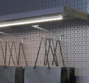 AANBIEDING LED profiel 2 meter met opaal klikafdekking 18,8 mm x 18,6 mm - 20ALU RAUW ALUMINIUM