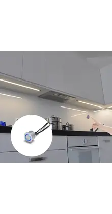Inbouw LED touch dimmer voor enkel kleurige LED strips - STD008