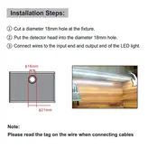 Inbouw LED touch dimmer voor enkel kleurige LED strips - STD008