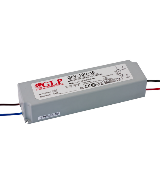 LED voeding 100 watt 36 volt – IP67 waterdicht – GLP GPV-100-36