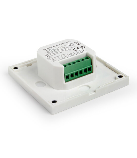 LED 4 zone wanddimmer (RGB+CCT) T4