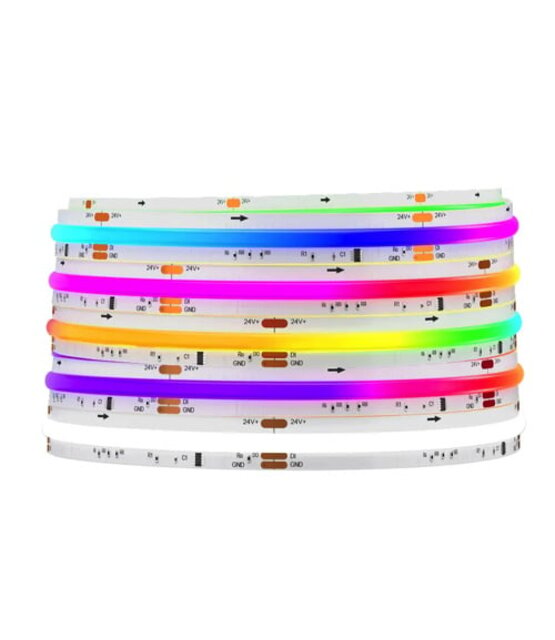 DIGILED COB LED strip COB RGB 18W 24VDC IP30 5m Rol - PIXEL PRO -