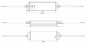 Waterdichte DALI LED voeding 100 watt 12 volt 8,33 Ampère - IP67 - MCHQ100V12-DA6