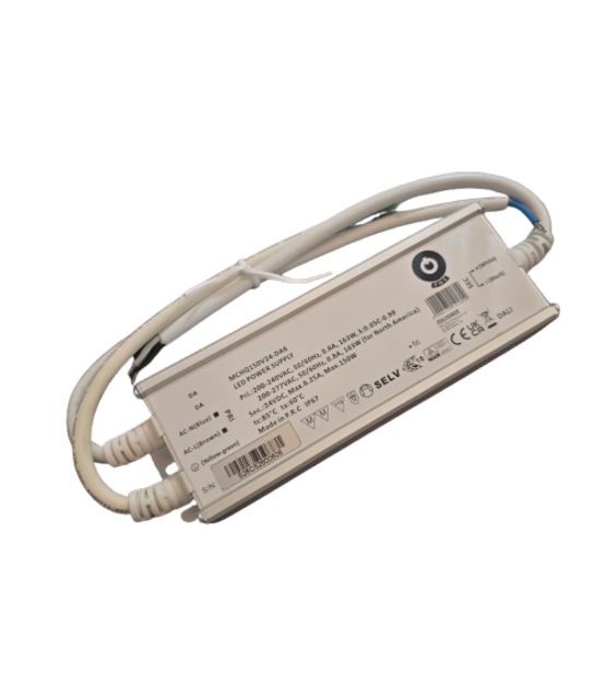 Waterdichte DALI LED voeding 150 watt 24 volt 4,17 Ampère - IP67 - MCHQ150V24-DA6