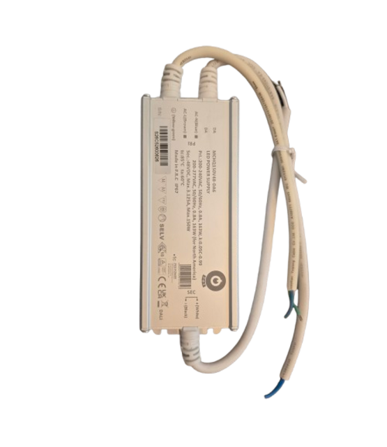 Waterdichte DALI LED voeding 150 watt 48 volt 6,66 Ampère - IP67 - MCHQ150V48-DA6