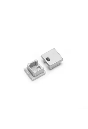 Eindkap voor LED profiel met kabeldoorvoer - SLIM200WIT