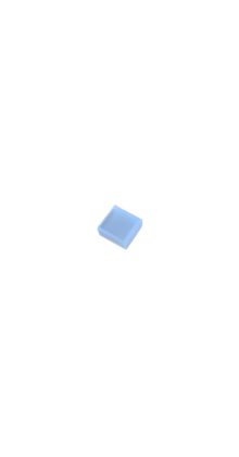 Eindkap neonflex 4 x 8mm zonder kabeldoorvoer wit/opaal - 1 stuk