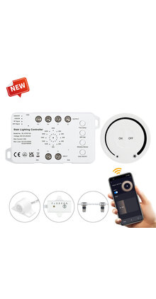 Professionele TUYA LED strips traptrede aansturing met afstandsbediening - tot 16 treden - complete controller kit