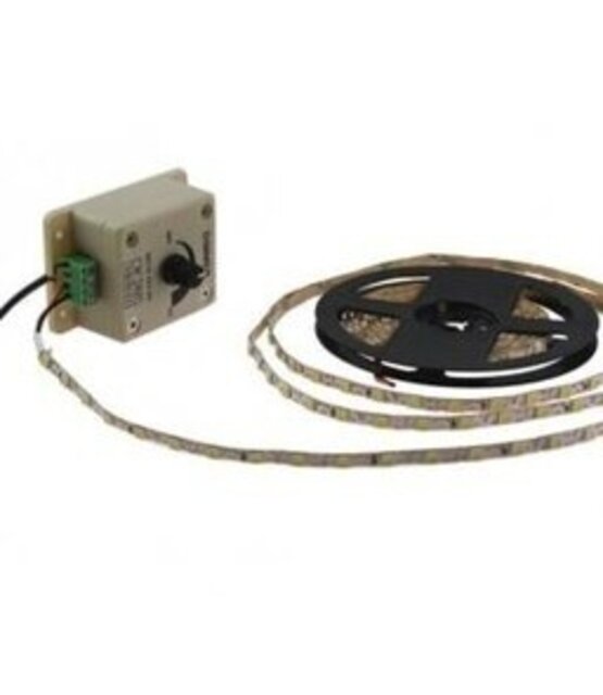 LED draaidimmer 12V/24V 8A - Opbouw model