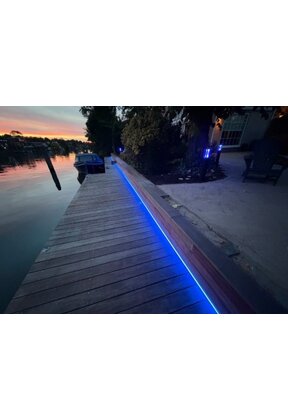 PRO Waterdichte RGBCCT LED strip 19W 1250LM 96LED p/m 48VDC IP68 12mm - 20 meter