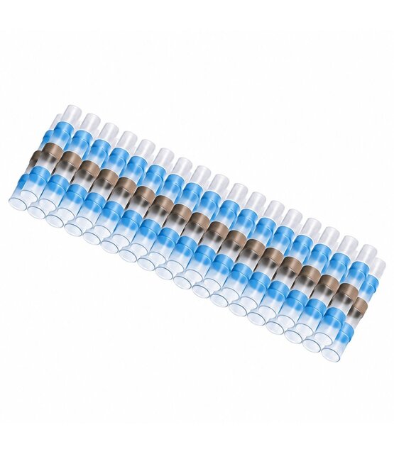 LED kabelverbinders, waterdicht geïsoleerd, 4 maten, 26-10 AWG, soldeerverbinders met krimpslang, krimpkous, krimpverbinders voor 12V, 24V, 48V