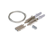 ALU kabel ophangsysteem voor LED profiel - XL10 / XL11