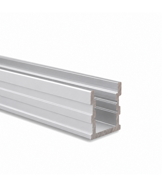 Overrijdbaar LED profiel 2 meter met extra dikke klikafdekking 26 mm x 26 mm - PA3