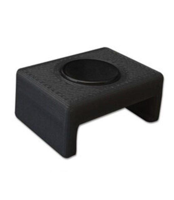 Magnetische montageklem voor LED profiel 01ZWART