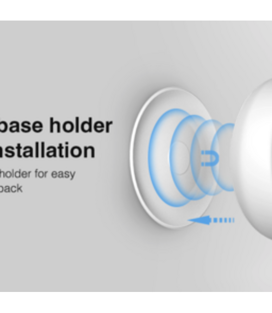 LED draadloze wanddimmer 4 zone voor Dual white - Miboxer S1W+