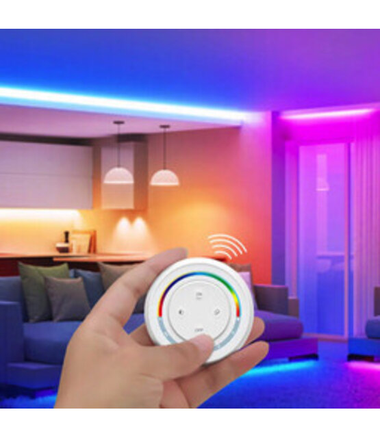 LED draadloze wanddimmer 4 zone voor RGBW, RGBWW, RGBCCT - Miboxer S2W+