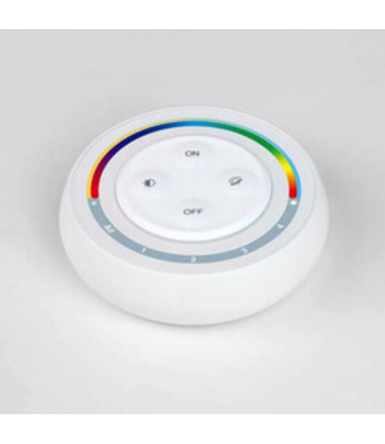 LED draadloze wanddimmer 4 zone voor RGBW, RGBWW, RGBCCT - Miboxer S2W+