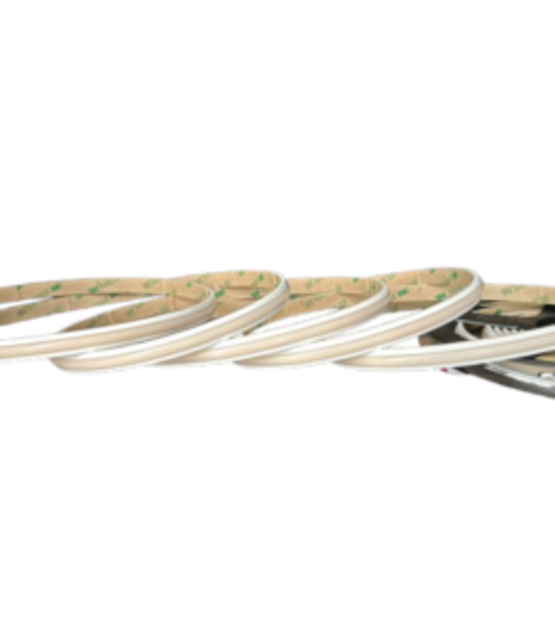 Waterdichte  COB LED strip warm wit 13W 1200LM 528LED p/m 24VDC IP65 2700k – 5 meter