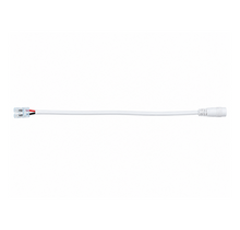 COB 8 mm LED strip klik connector 1 zijdig draad met female DC plug - soldeervrij