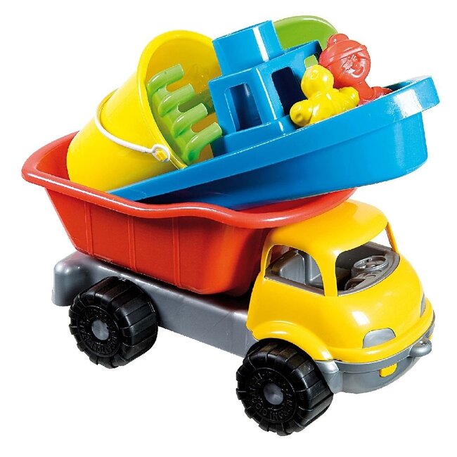 merkloos Strandset Uni Dump Truck 36cm